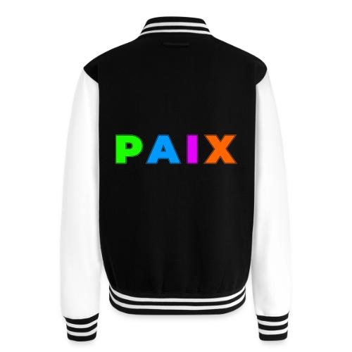 Peace in Colour - Unisex College Sweat Jacket