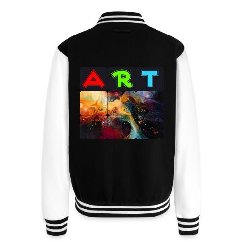 Waves of Art - Unisex College Sweat Jacket
