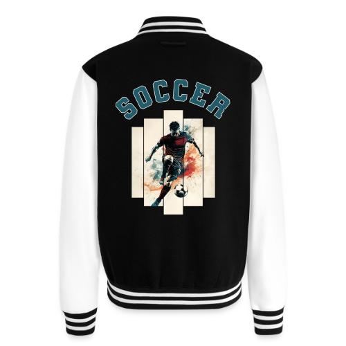 Soccer Mode On - Unisex College Sweat Jacket