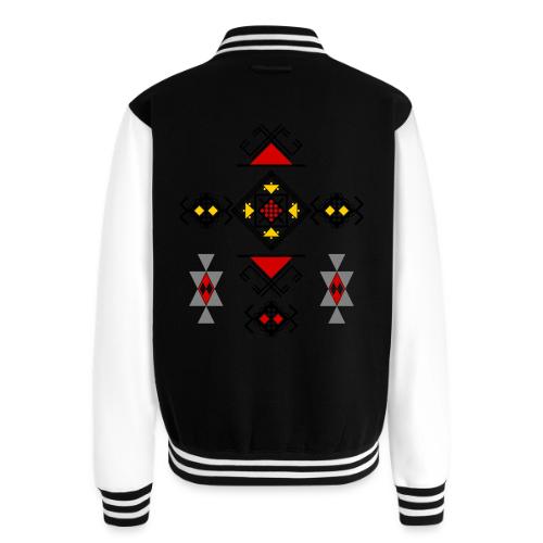 Amazigh Symbols - Unisex College Sweat Jacket