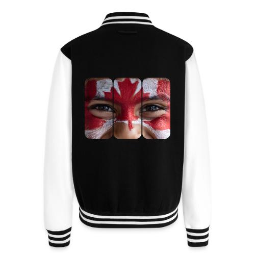 Proudly Canadian - Unisex College Sweat Jacket