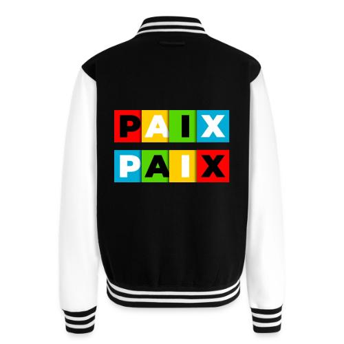 Peace in Colour - Unisex College Sweat Jacket