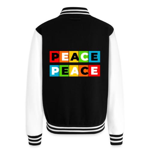 Colorful Peace - Unisex College Sweat Jacket
