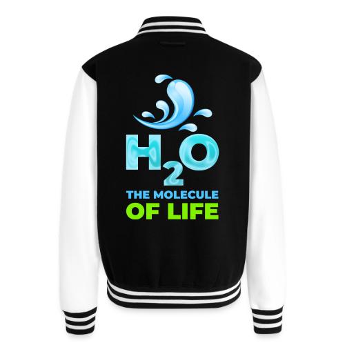 The Molecule of Life - Unisex College Sweat Jacket