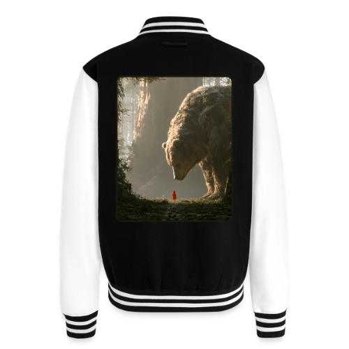 The Bear Who Found the Forest - Unisex College Sweat Jacket