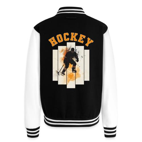 Hockey Grind - Unisex College Sweat Jacket