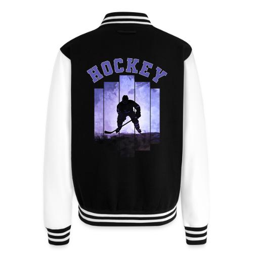 Hockey Warrior - Unisex College Sweat Jacket