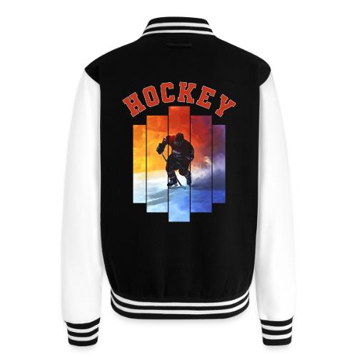 Hockey Rush - Unisex College Sweat Jacket