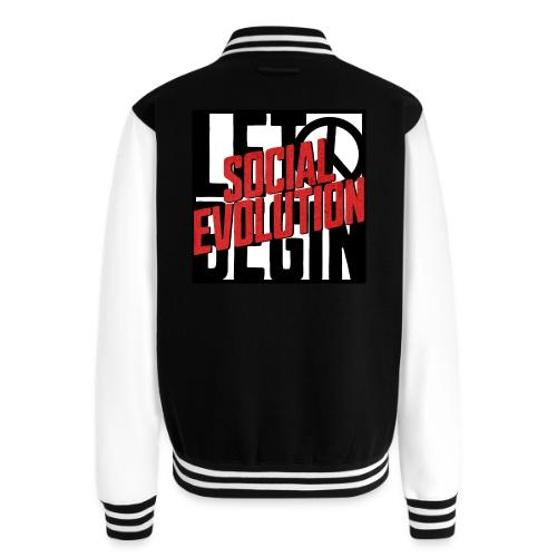 Social Evolution - Unisex College Sweat Jacket
