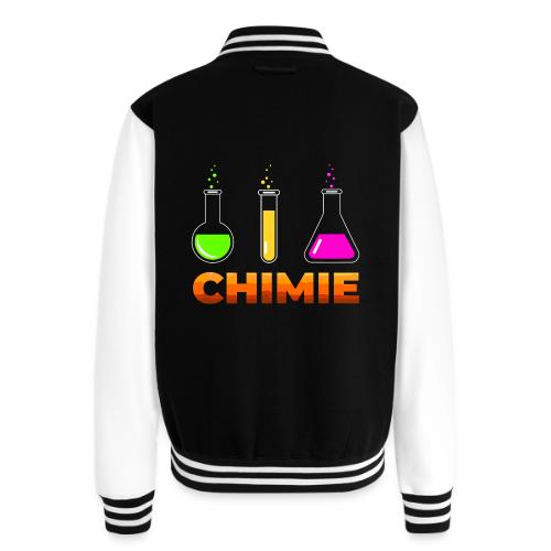 Chemistry: Moving Elements - Unisex College Sweat Jacket
