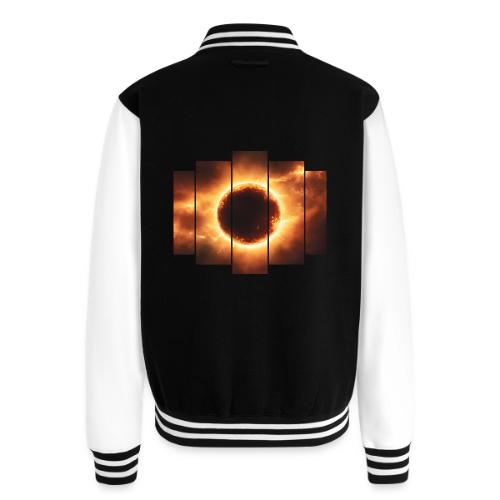 Eclipse Beyond Worlds - Unisex College Sweat Jacket