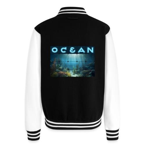 Ocean: Beneath the Surface - Unisex College Sweat Jacket