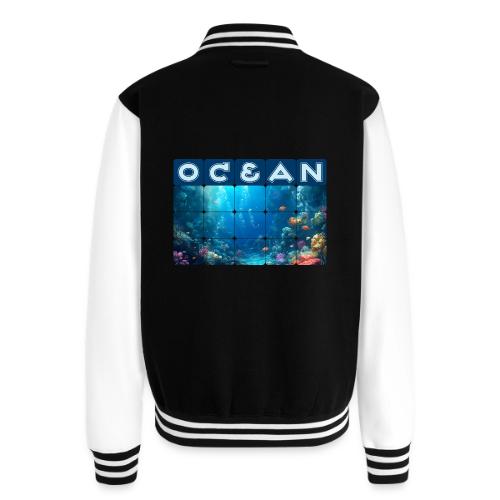Ocean: Coral Carnival - Unisex College Sweat Jacket