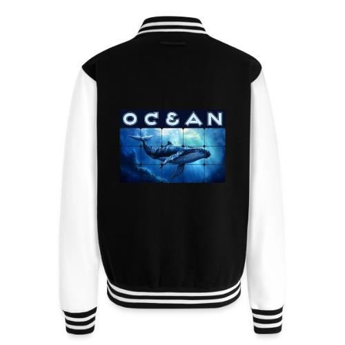Ocean Titan - Unisex College Sweat Jacket