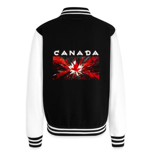 Canada Splash - Unisex College Sweat Jacket