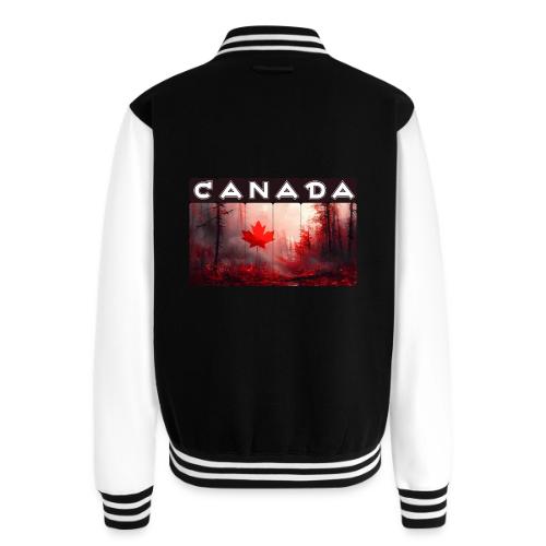 Canada Nature Vibes - Unisex College Sweat Jacket