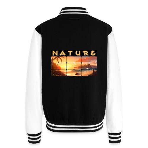 Nature: Tropical Twilight - Unisex College Sweat Jacket