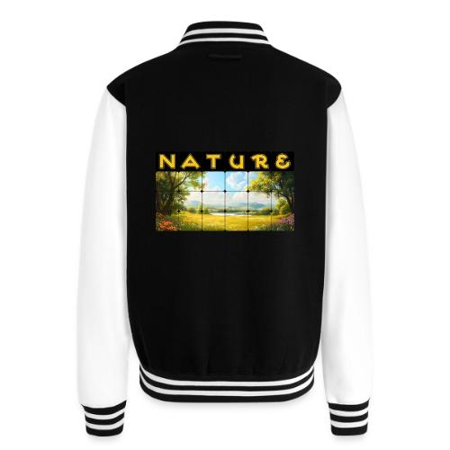 Nature: Summer Fields - Unisex College Sweat Jacket
