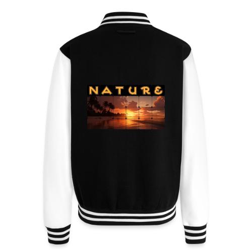 Nature: Sunset Serenity - Unisex College Sweat Jacket