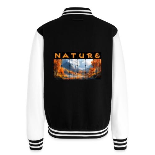 Nature: Golden Autumn Escape - Unisex College Sweat Jacket