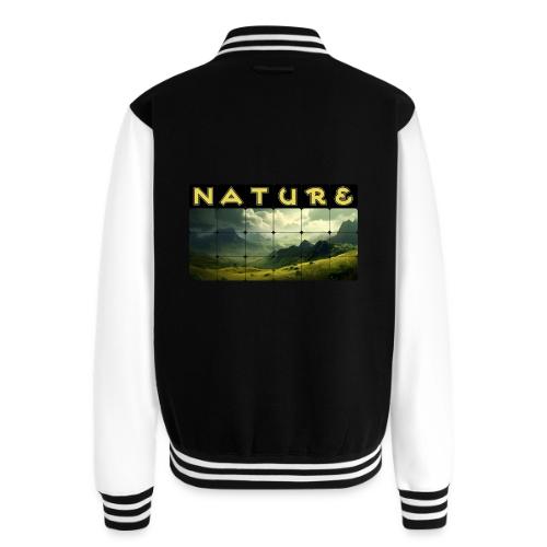 Nature: Verdant Peaks - Unisex College Sweat Jacket