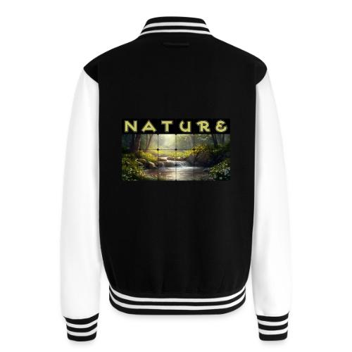 Nature: Verdant Bloom - Unisex College Sweat Jacket