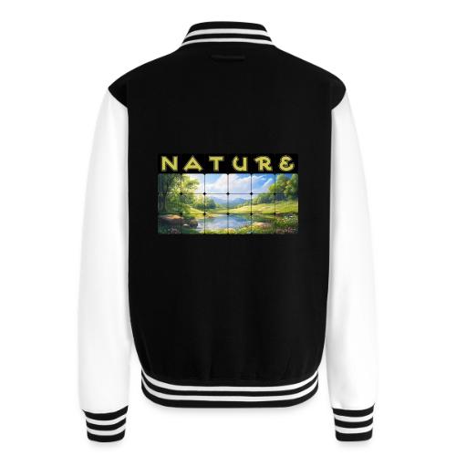 Nature: Springtime Serenity - Unisex College Sweat Jacket