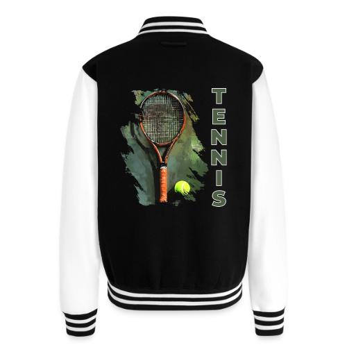 Tennis Precision Strike - Unisex College Sweat Jacket
