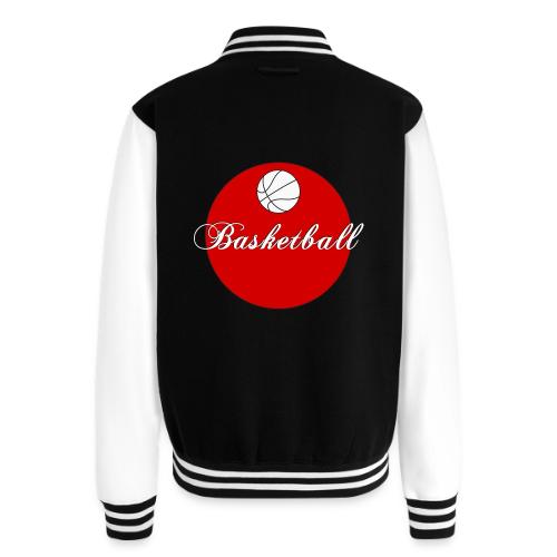 Basketball: Bold Hoops - Unisex College Sweat Jacket