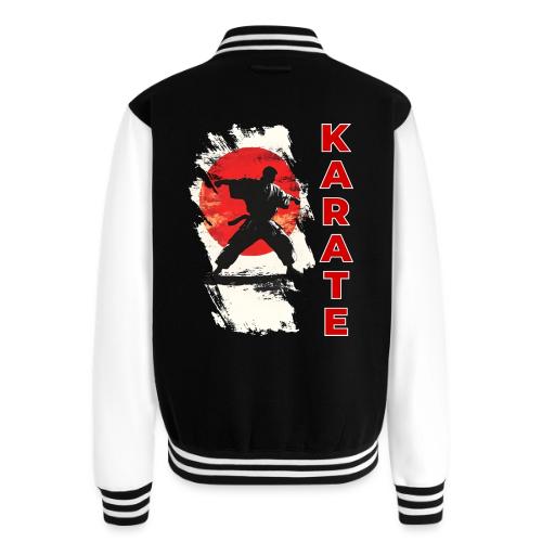 Karate: the spirit of discipline - Unisex College Sweat Jacket