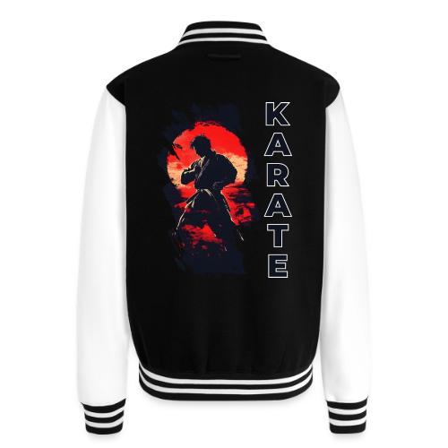 Karate: the art of self-mastery - Unisex College Sweat Jacket