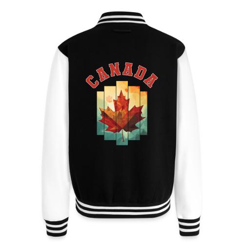 Canada’s Artistic Emblem - Unisex College Sweat Jacket