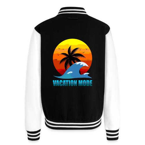 Vacation mode: Sunset Escape - Unisex College Sweat Jacket