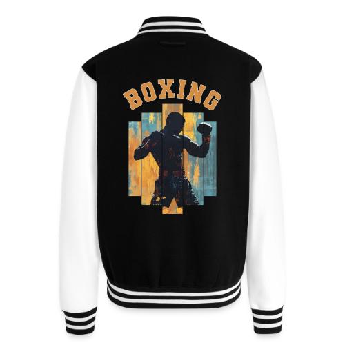 Boxing Is Life - Unisex College Sweat Jacket
