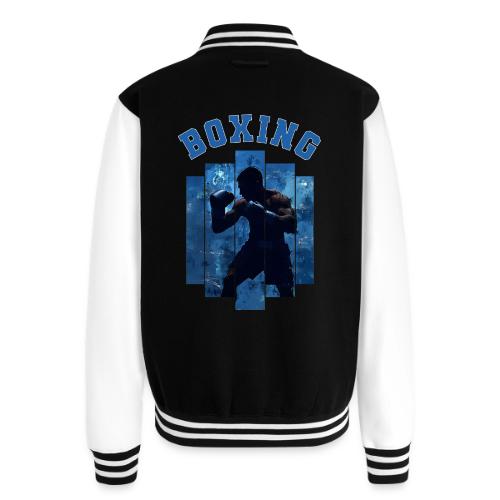 Boxing Never Stops - Unisex College Sweat Jacket