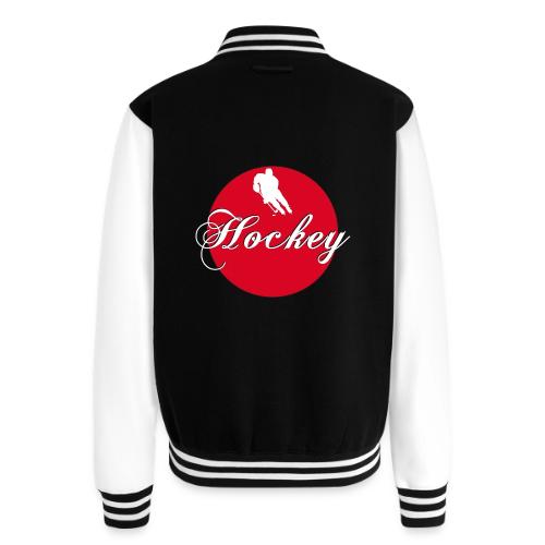 Hockey: Puck Zone - Unisex College Sweat Jacket