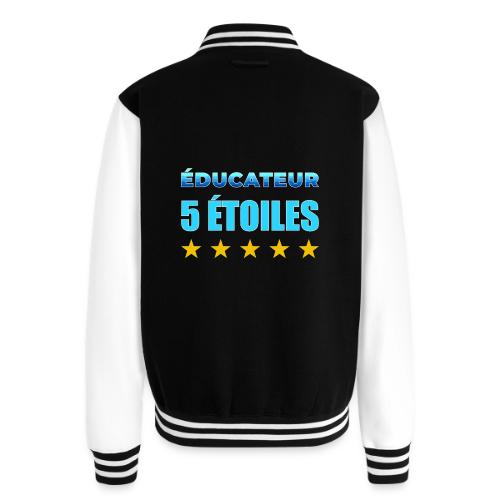 Éducateur 5 Étoiles - Unisex College Sweat Jacket