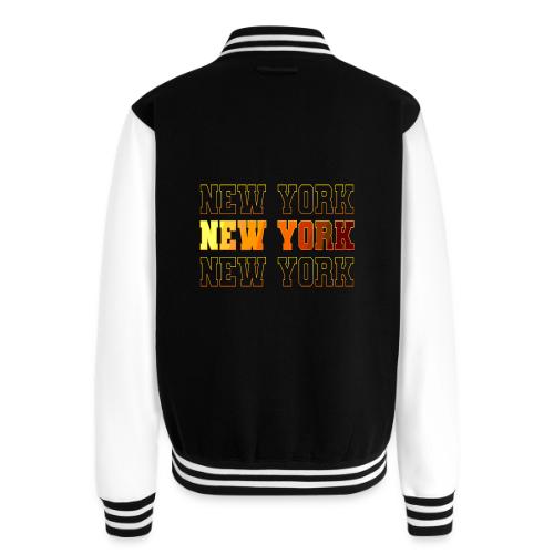 New York Varsity Echo - Unisex College Sweat Jacket