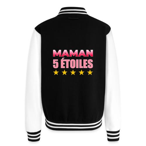 Five Star Mom - Unisex College Sweat Jacket