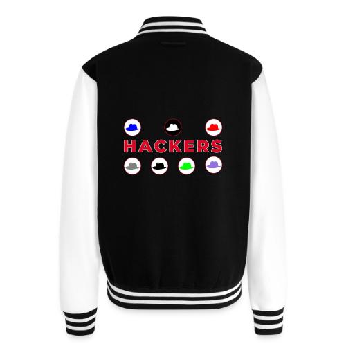 The Spectrum of Hackers - Unisex College Sweat Jacket