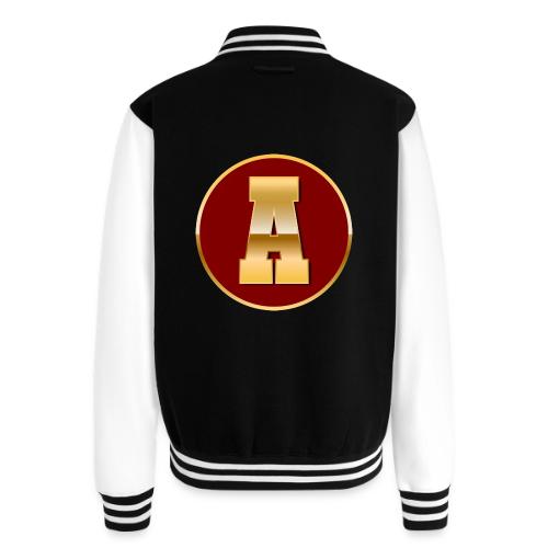 Letter A – Capital Varsity Alphabet Monogram - Unisex College Sweat Jacket