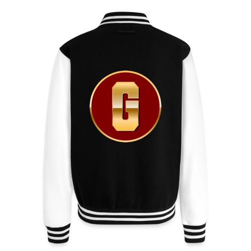 Letter G – Capital Varsity Alphabet Monogram - Unisex College Sweat Jacket