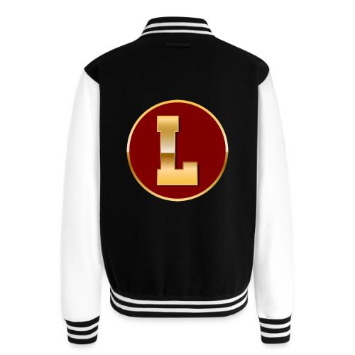 Letter L – Capital Varsity Alphabet Monogram - Unisex College Sweat Jacket