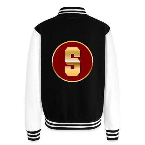Letter S – Capital Varsity Alphabet Monogram - Unisex College Sweat Jacket