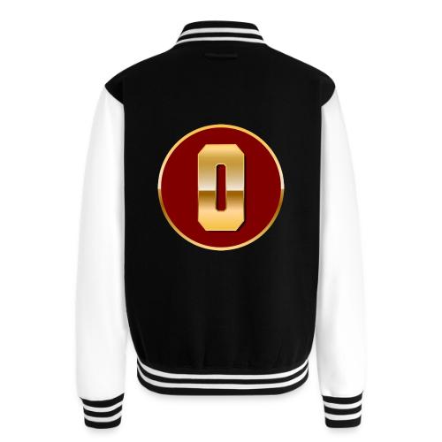 Letter O – Capital Varsity Alphabet Monogram - Unisex College Sweat Jacket