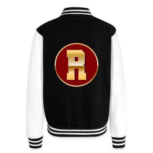 Letter R – Capital Varsity Alphabet Monogram - Unisex College Sweat Jacket
