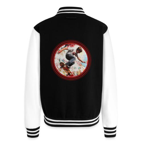 Skateboarding is Life - Unisex College Sweat Jacket