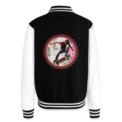 Skateboarding Soul - Unisex College Sweat Jacket