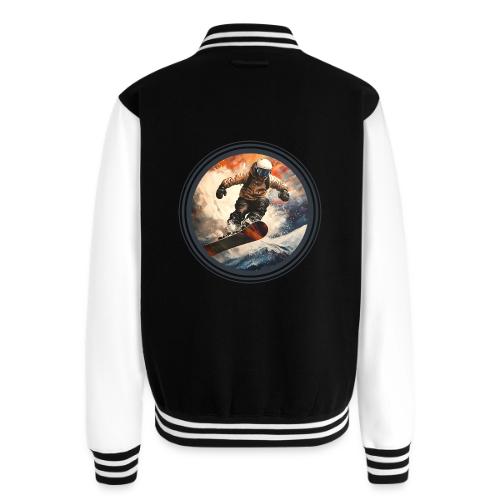 Snowboarding Elevation - Unisex College Sweat Jacket