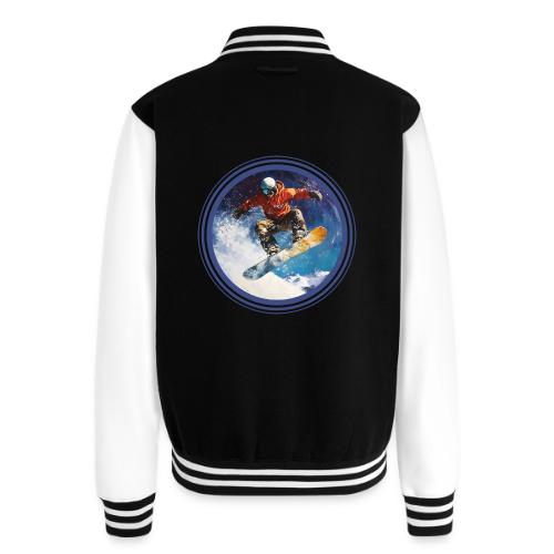 Snowboarding Rush - Unisex College Sweat Jacket